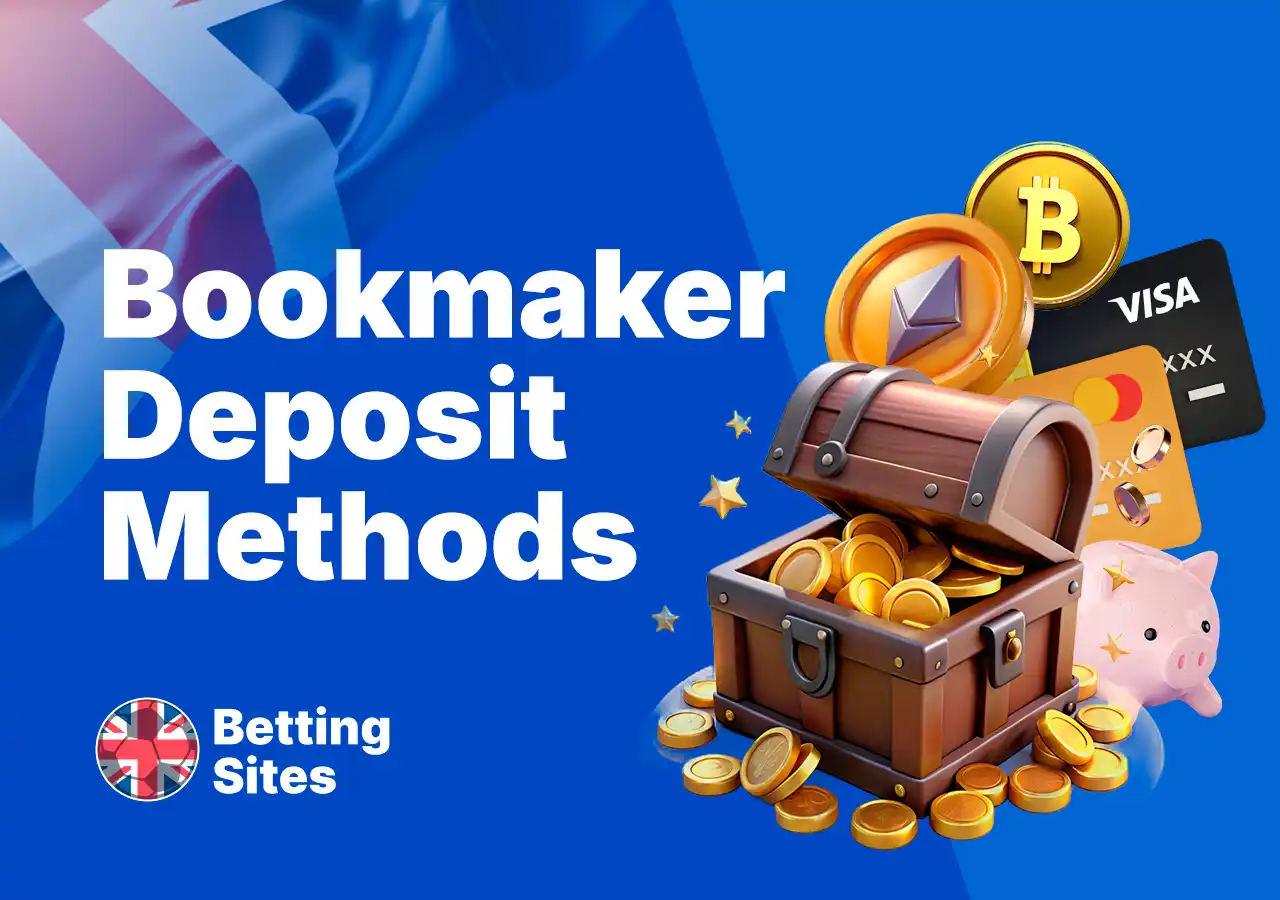 Bookmaker deposit methods for golf betting sites in the UK
